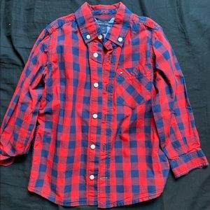 Boys Tommy Hilfiger Button Down Shirt 3T